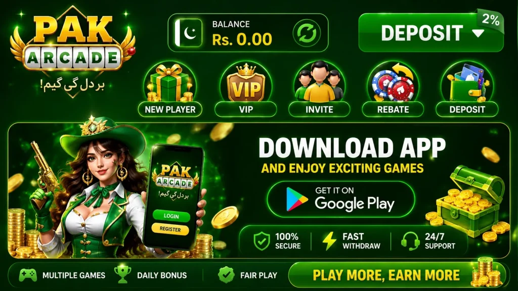 Pak Arcade Game Download -image